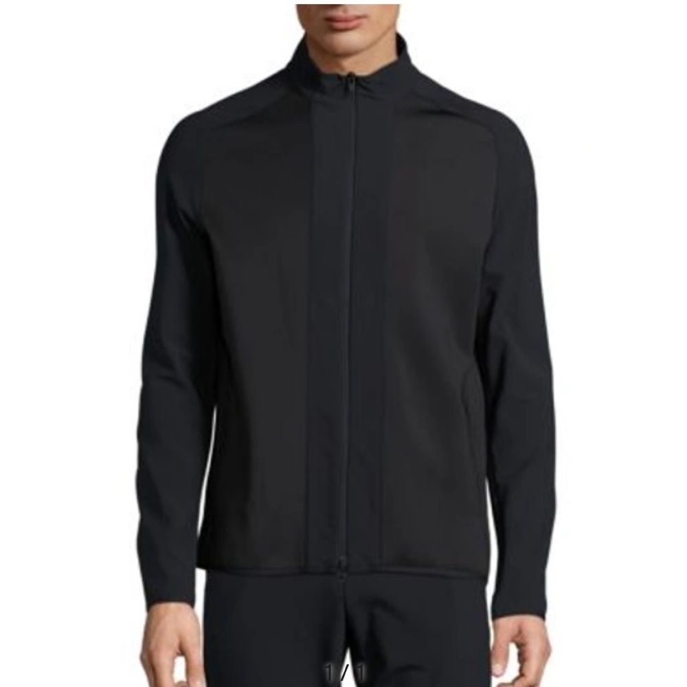 Theory Travus Soft Scuba Water Resistant Zip Up Jacket Medium